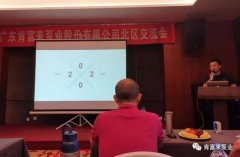 天津旭东进口商品贸易有限公司北部业务区召开年中会议